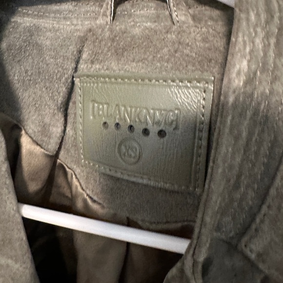 Jackets & Coats Blank Nyc Green Suede Jacket Poshmark